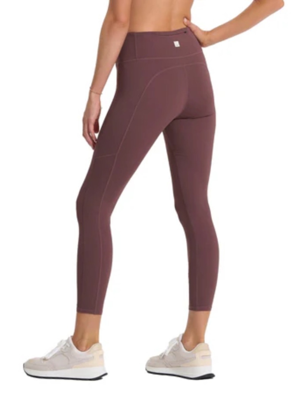 Vuori Stride Leggings Chestnut Brown High Rise SizeXS Like New!